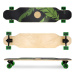 SPOKEY - LONGBAY PRO Longboard 104 x 24 cm ABEC7, zeleno - čierny