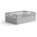 Skladacia prepravka maxi Made Crate - misty grey