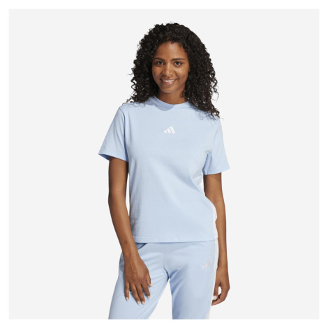 ADIDAS 3S dámske fitness tričko bledomodré