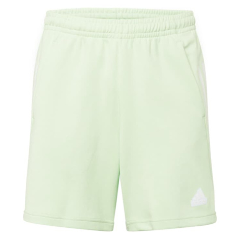 ADIDAS SPORTSWEAR Športové nohavice  pastelovo zelená / biela
