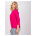 Fuchsiová basic blúzka Olivia -RV-BZ-7542.41X-fuchsia pink