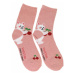 Thermo ružové ponožky CHERRY