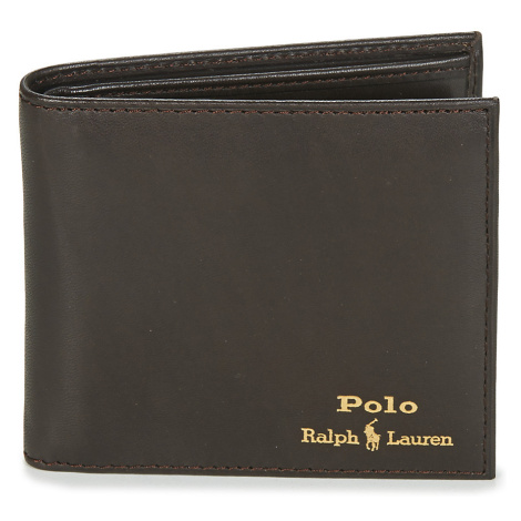 Polo Ralph Lauren  GLD FL BFC-WALLET-SMOOTH LEATHER  Peňaženky Hnedá