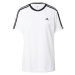 ADIDAS SPORTSWEAR Funkčné tričko 'Essentials 3-Stripes'  čierna / biela