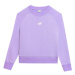 Dievčenská mikina 4F JUNIOR SWEATSHIRT-4FJWSS24TSWSF0920-52S-LIGHT VIOLET