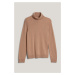 ROLÁK GANT EXTRAFINE LAMBSWOOL ROLLNECK CARAMEL BEIGE