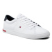 Tommy Hilfiger Sneakersy Essential Leather Detail Vulc FM0FM04047 Biela