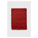 Šál komín Burton Cora dámsky, červená farba, jednofarebný