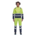 Cerva Valencia Pánska HI-VIS pracovná bunda 03510010 žltá/navy