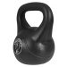 Gorilla Sports Sada kettlebell činek, plast, černé, 24 kg