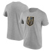 Vegas Golden Knights pánske tričko Primary Logo Graphic T-Shirt Sport Gray Heather