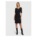 Fransa Každodenné šaty Lano 20611304 Čierna Slim Fit