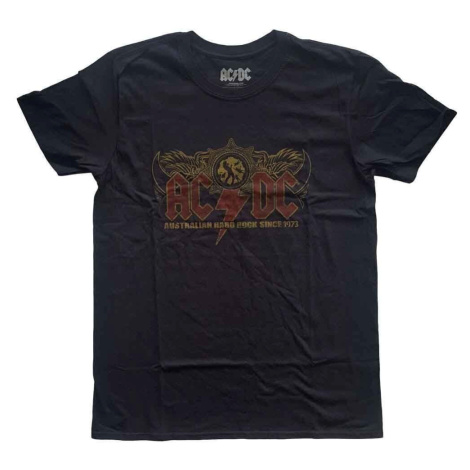 AC/DC Tričko Oz Rock Unisex Black