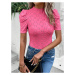 Ružové madeirové tričko