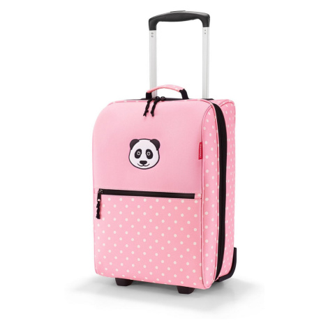 Detská taška na kolieskach Reisenthel Trolley XS kids Panda dots pink