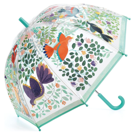 Djeco Krásny dizajnový dáždnik kvety a vtáky