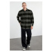 Trendyol Khaki Regular Fit Winter Plaid Lumberjack Shirt