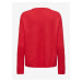 Červený dámsky melírovaný sveter JDY Elanora