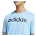 Adidas Essentials Single Jersey Lineárne vyšívané logo Tee M IS1350 Muži