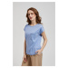 Women's T-shirt with MOODO application - blue