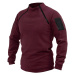 90777 Dewberry Mens Fleece with Arm Pocket-BORDO