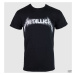 Tričko metal ROCK OFF Metallica Spiked Logo Čierna viacfarebná
