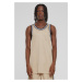 Men's Fishnet Tank Top - Beige