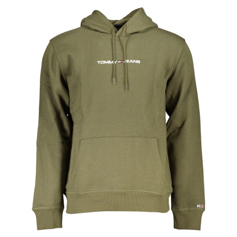 Pánska zelená mikina Tommy Hilfiger