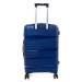 Modrý prémiový plastový kufor &quot;Royal&quot; s TSA zámkom - veľ. M, L, XL