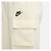 Nike NSW CLUB FLC MR PANT CARGO Dámske tepláky, žltá, veľkosť