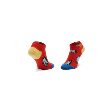 Happy Socks Súprava 2 párov detských členkových ponožiek KDOB02-4300 Farebná