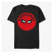 Queens Marvel Spider-Man Classic - Flat Spider Men's T-Shirt Black