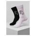 Pray Hands Socks, 2 Pack, Black/White