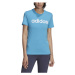 adidas LIN T Dámske tričko, modrá, veľkosť