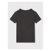 Calvin Klein Jeans Tričko Monogram Logo IU0IU00267 Čierna Regular Fit