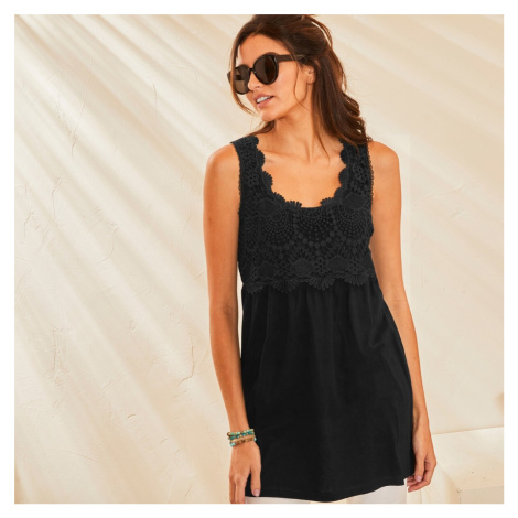 Tunika s macramé Blancheporte