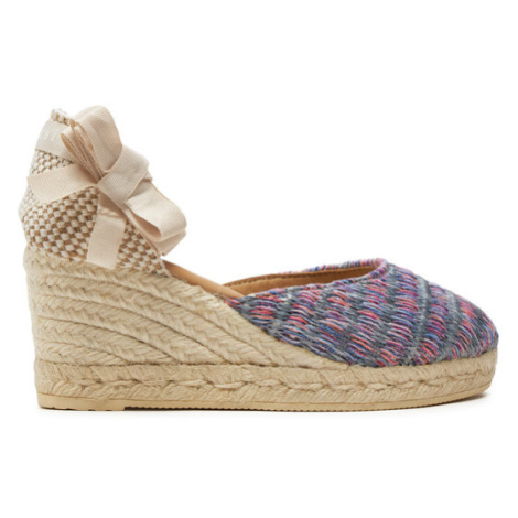 Manebi Espadrilky Acapulco Low Wedge Espadrilles G 0.6 WL Fialová