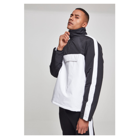 2-Tone Padded Tug Jacket White/Black Urban Classics