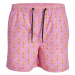 Jack&Jones Plavecké šortky 12227247 Ružová Regular Fit