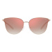 Slnečné okuliare Michael Kors SALT LAKE CITY dámske, hnedá farba, 0MK1120