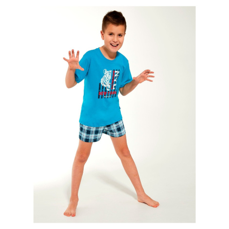 Pyjamas Cornette Kids Boy 281/109 Tiger 2 98-128 turquoise 055