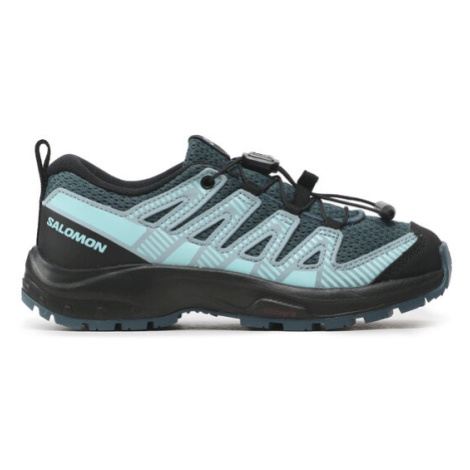 Salomon Trekingová obuv Xa Pro V8 J 471266 09 W0 Tyrkysová