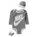 Nike Sportswear Set 'Futura'  sivá / biela