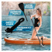 Physionics 91833 PHYSIONICS Nafukovací paddleboard - bohyně Bastet, 320 cm