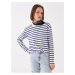 LC Waikiki Crew Neck Striped Long Sleeve Women's T-Shirt