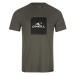 O'Neill CUBE T-SHIRT Pánske tričko, khaki, veľkosť