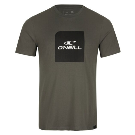 O'Neill CUBE T-SHIRT Pánske tričko, khaki, veľkosť