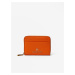 Oranžová dámska kožená peňaženka Michael Kors Jet Set Charm
