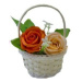 Accentra - Mydlové kvety ruže v košíku  Mydlové kvety ruže 2x5g