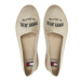 Tommy Jeans Espadrilky Tjw Varsity Espadrille EN0EN02470 Béžová